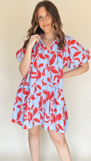 Paradise Babydoll Shirtdress
