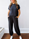 Freya Sweater Set in Black Charcoal