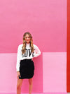 Love Intarsia Sweater