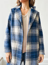 Ynez Fringed Plaid Coat