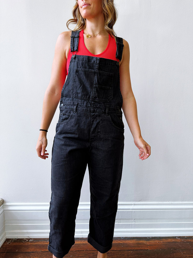 Ziggy Overall in Mineral Black