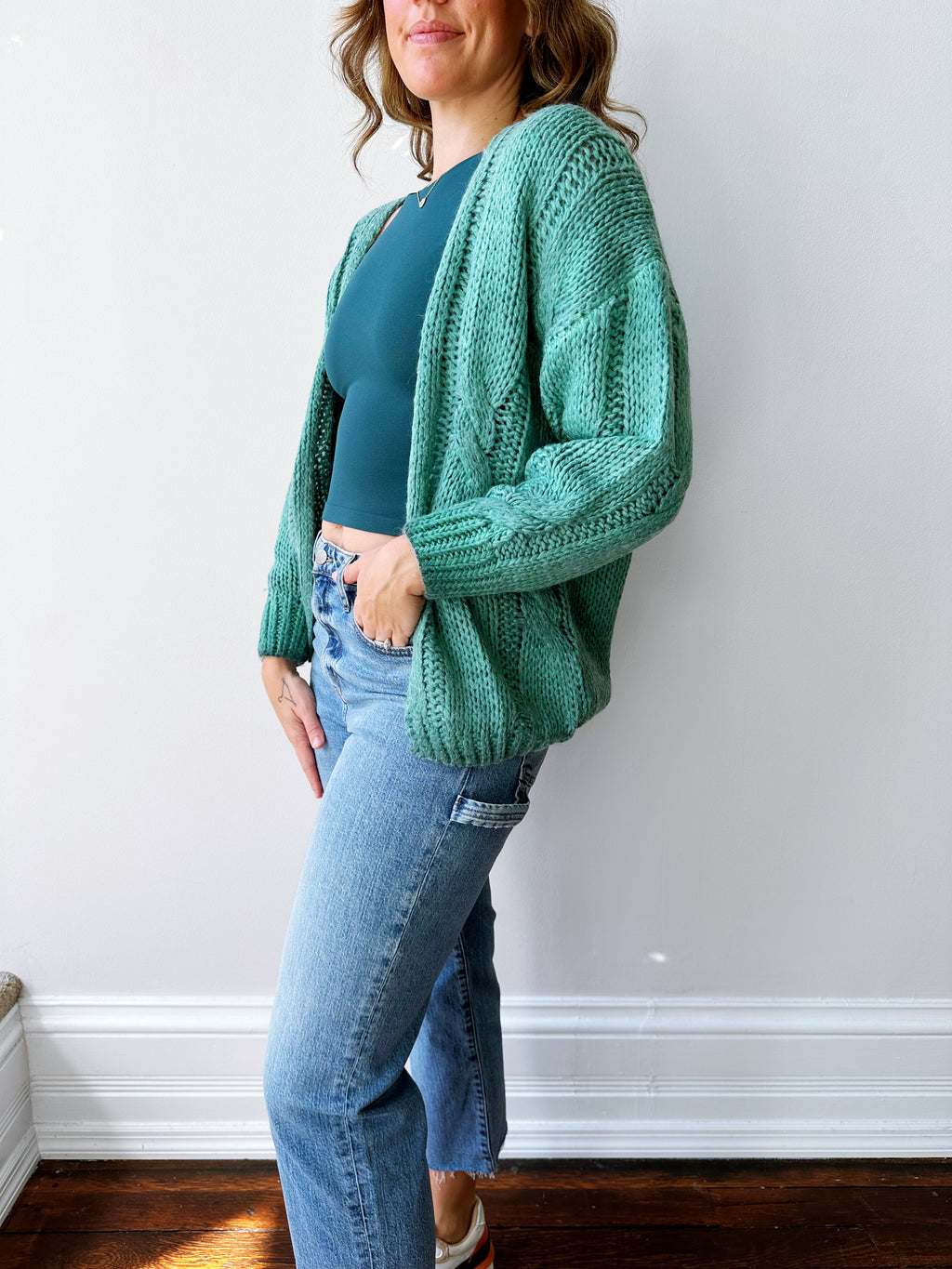 Jewel Chunky Cardigan