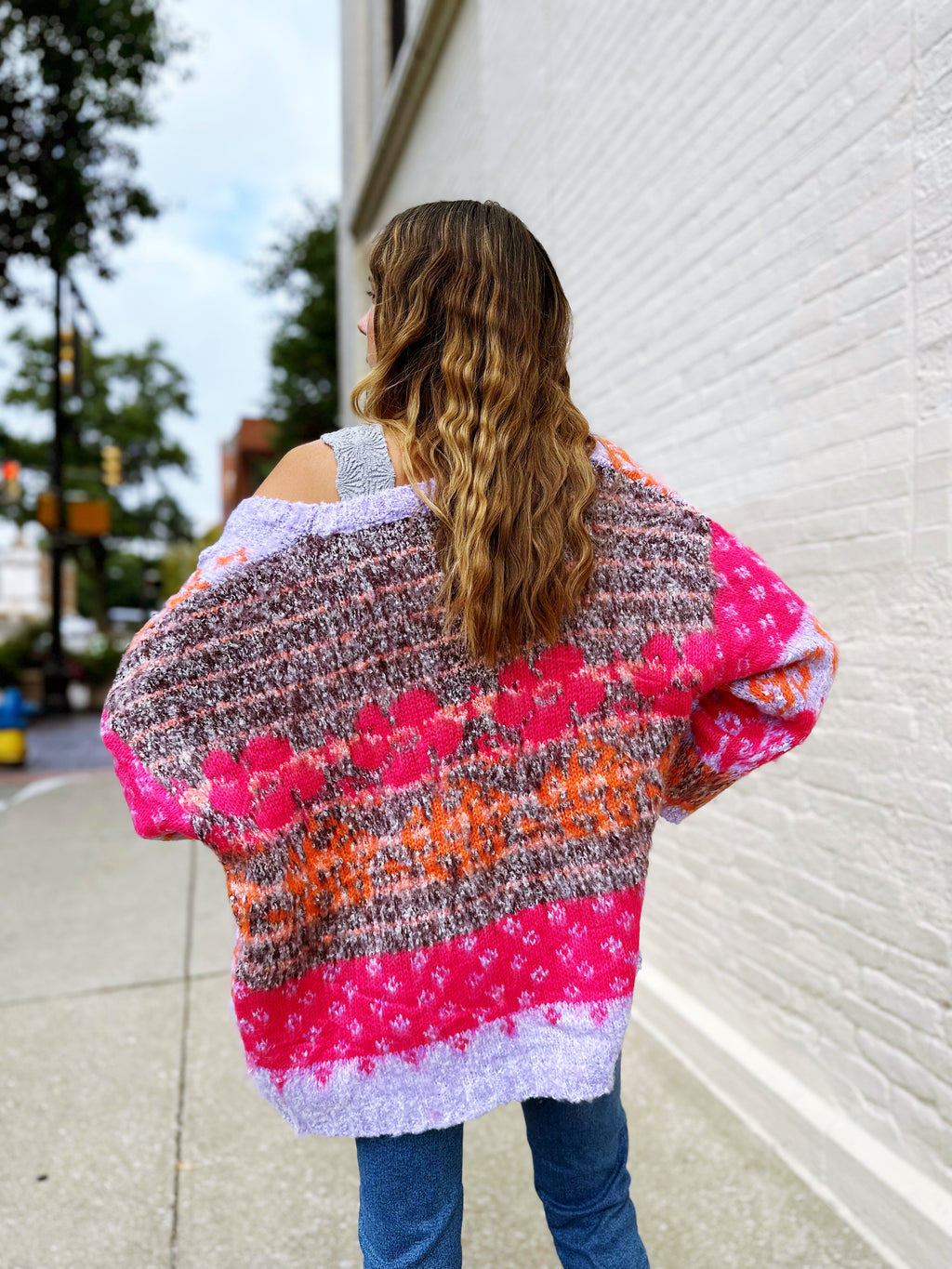 Jamesyn Fuzzy Cardigan