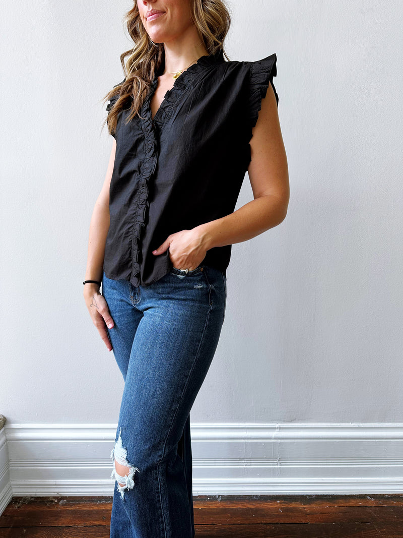 Ruffle Edge Blouse
