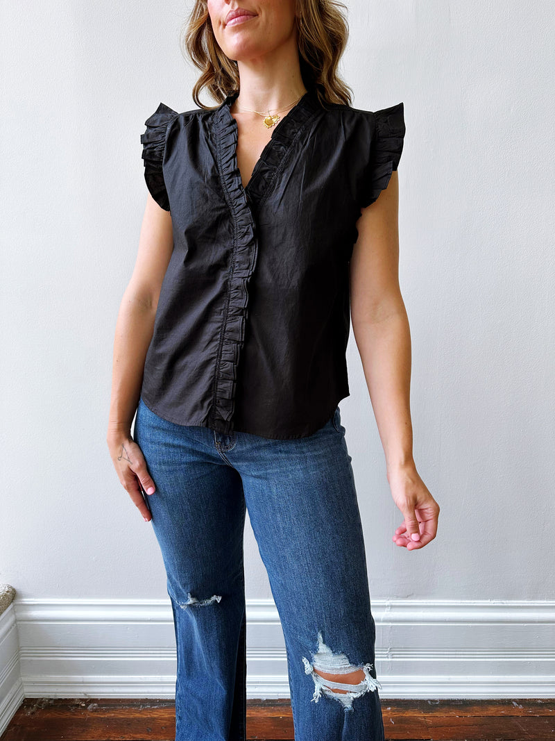 Ruffle Edge Blouse