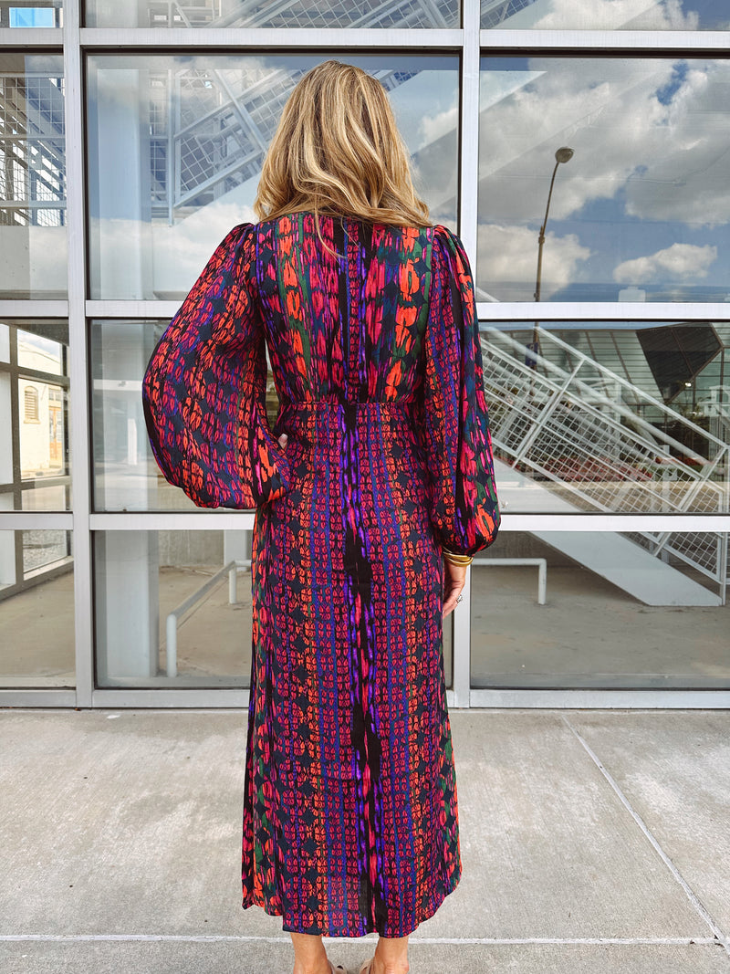 Such A Dream Balloon Sleeve Maxi