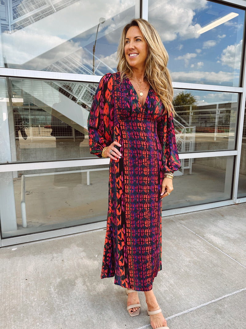 Such A Dream Balloon Sleeve Maxi