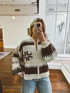 Fireside Zip Up Cardigan