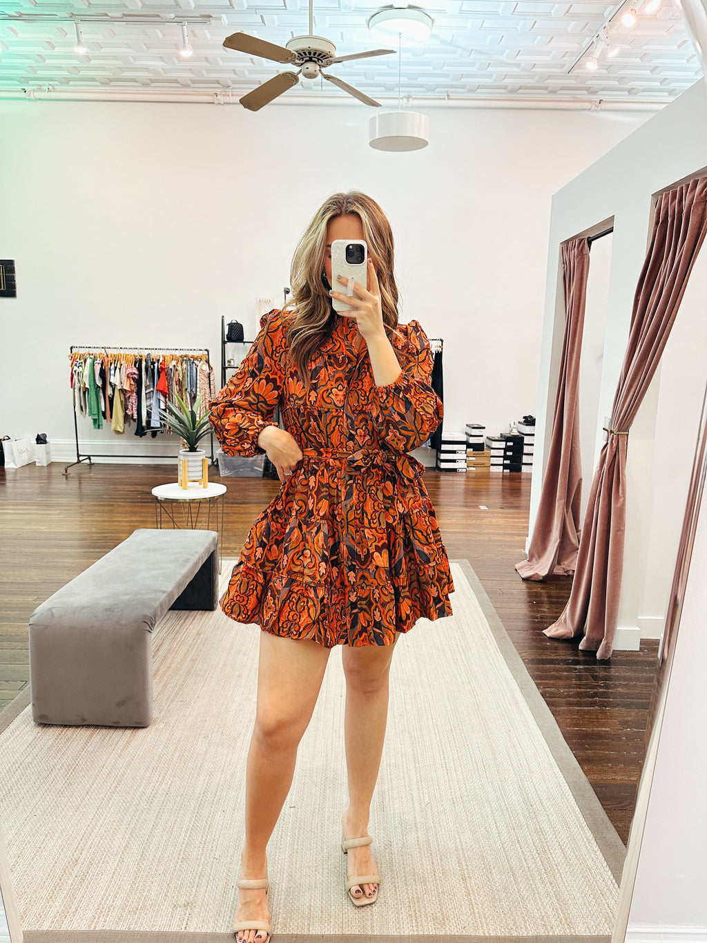 Harvest Moon Mini Dress