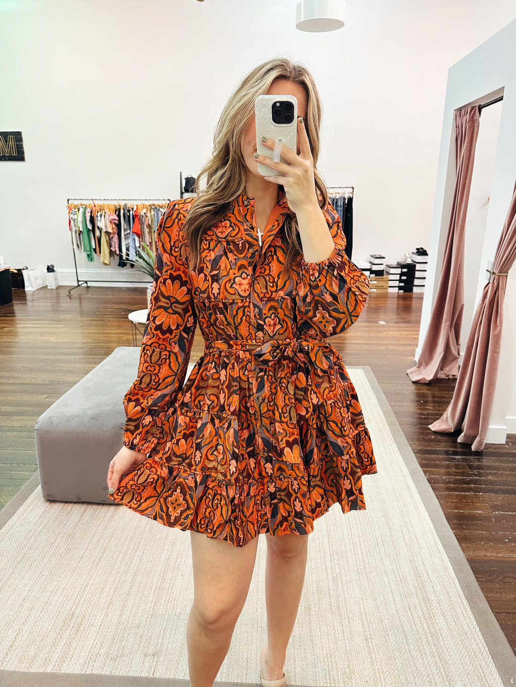 Harvest Moon Mini Dress