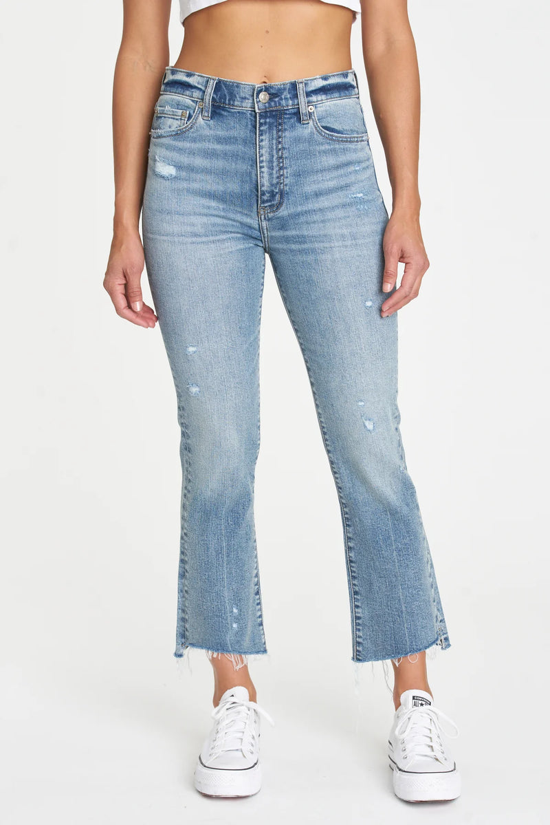 Shy Girl High RIse Crop Flare in Whipped