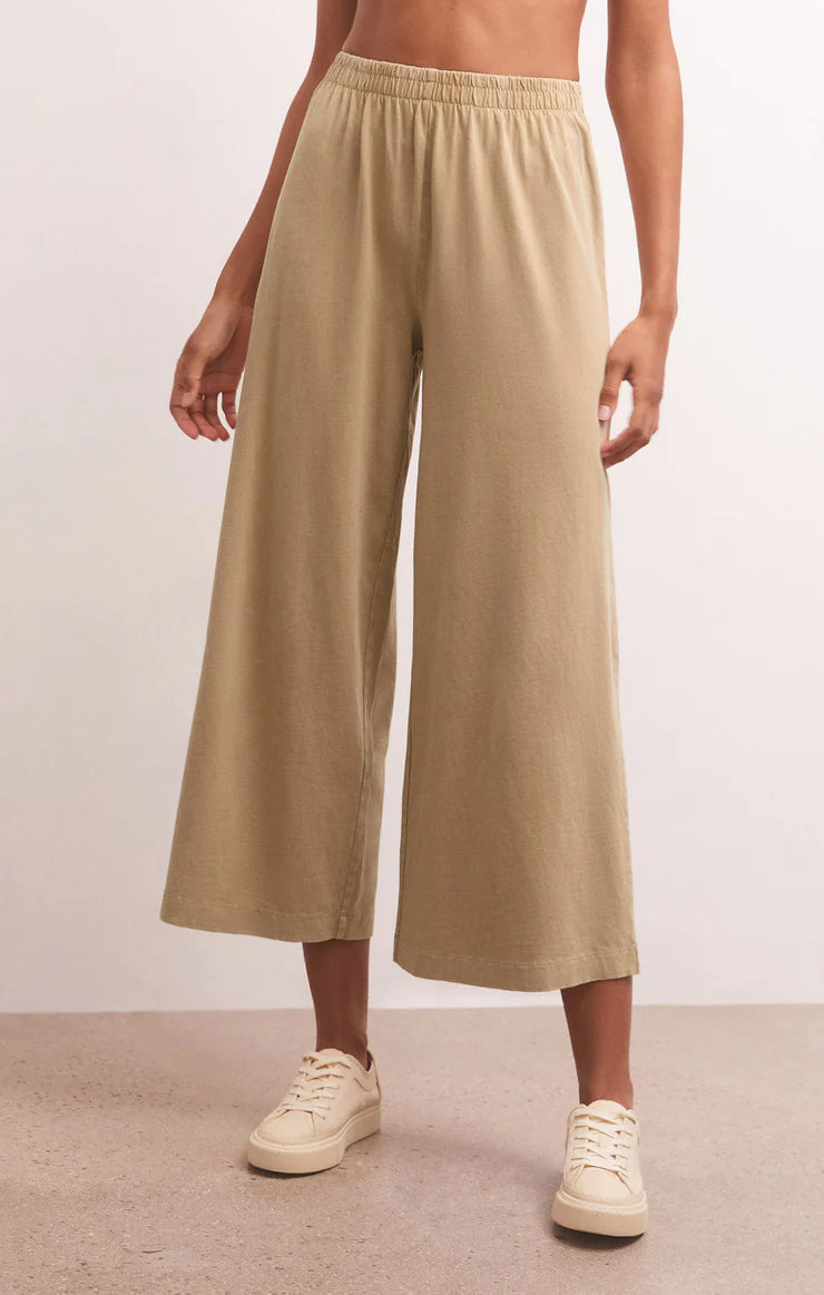 Scout Jersey Flare Pant in Rattan