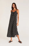 Ditsy Flared Jumpsuit