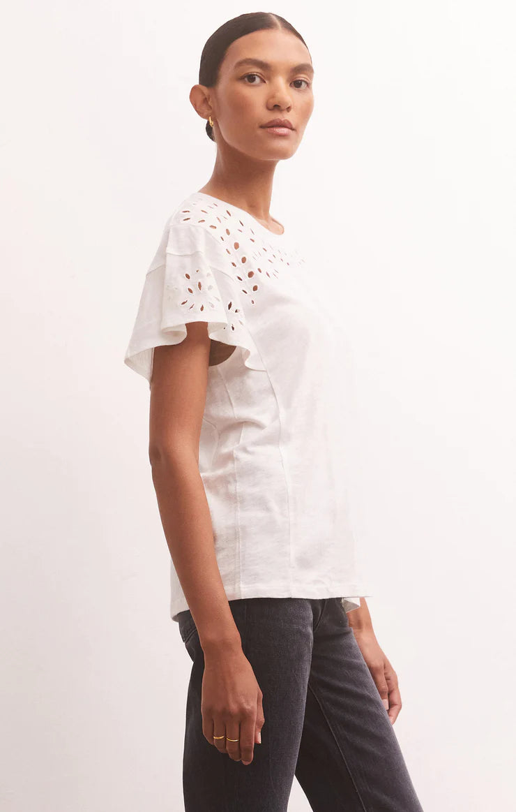 Alanis Embroidered Top