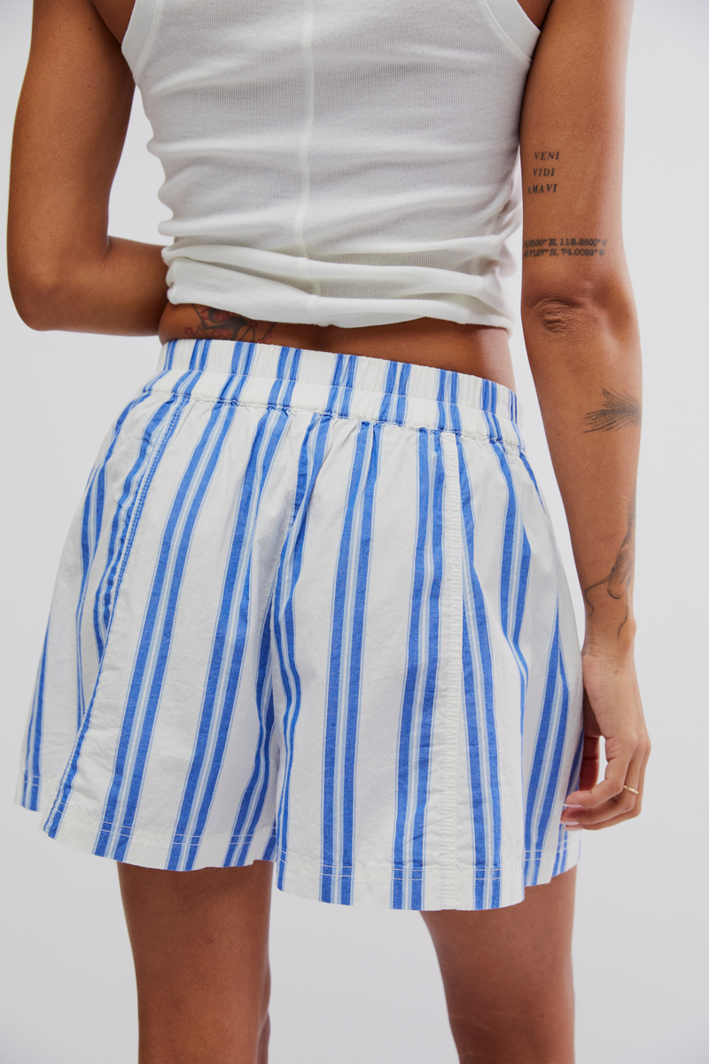 Get Free Striped Pull On Short