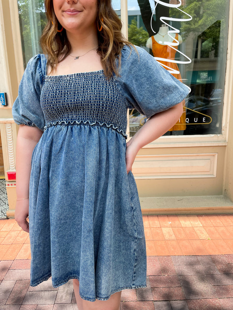 Matilda Denim Dress