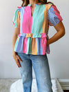 Carnivale Striped Blouse