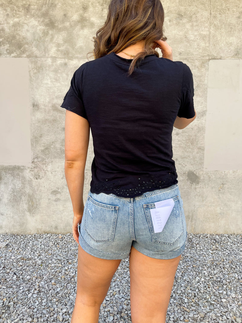 Claudia Relaxed Cuffed Short