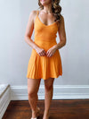 Mandarin Sweater Mini Dress