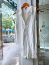 Cabo Terry Romper in White