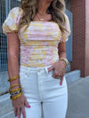 Mango Puff Sleeve Bodysuit