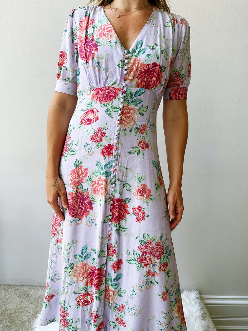 Lavender Dream Midi Dress