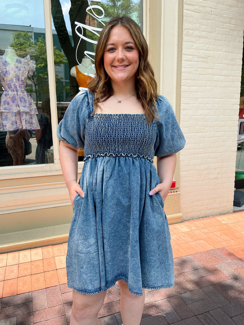 Matilda Denim Dress
