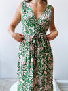 Summer Carnival Wrap Dress