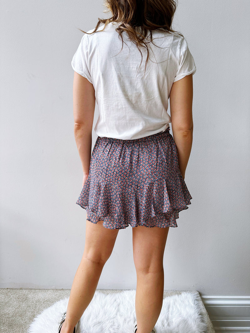 Tomato Print Skort