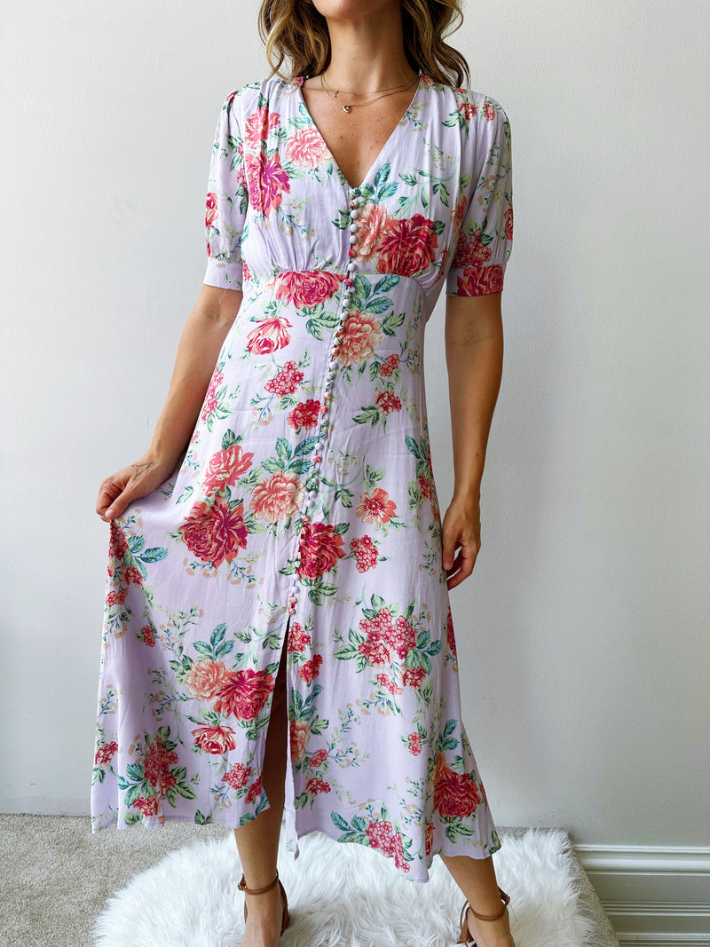 Lavender Dream Midi Dress