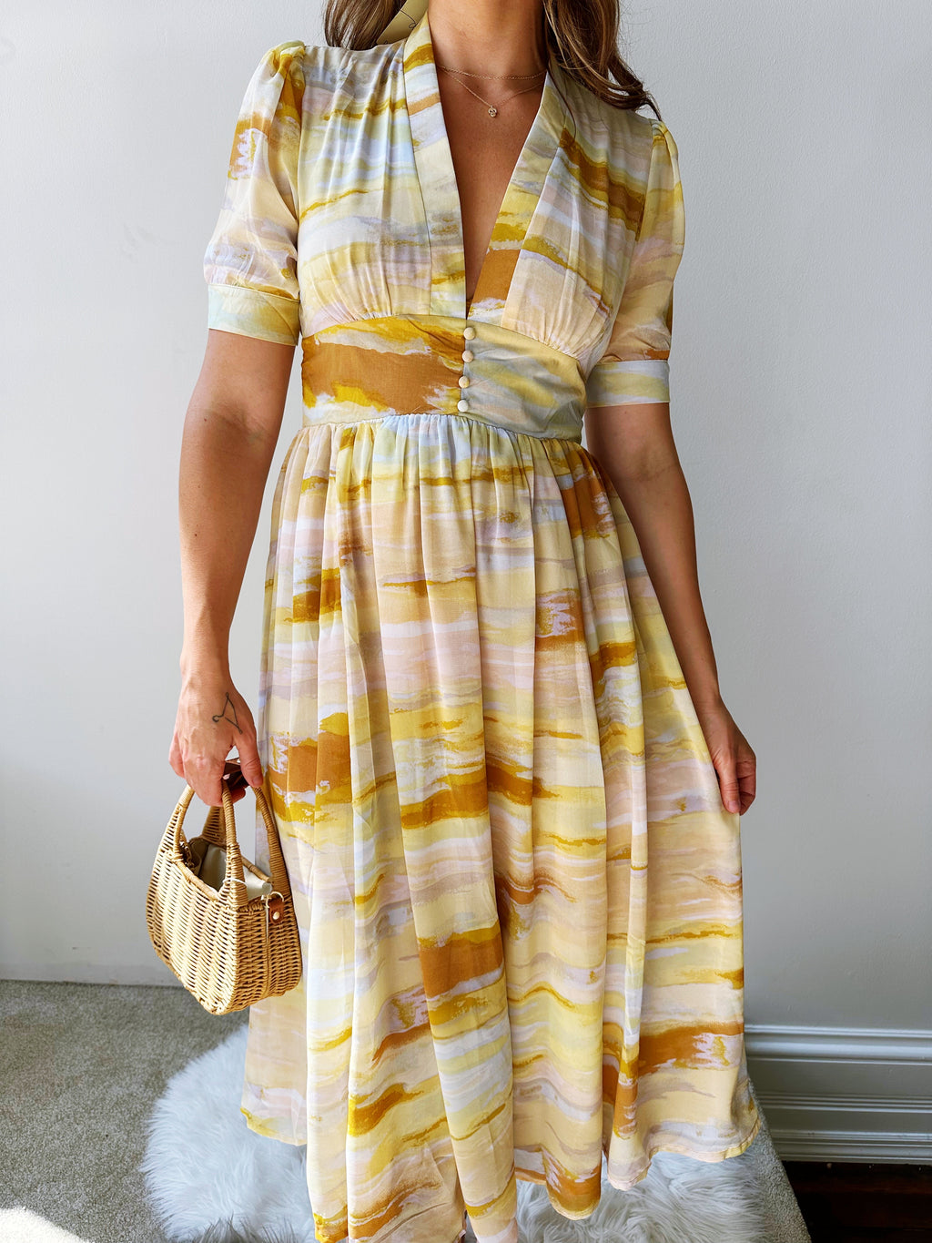 Sunset Midi Dress