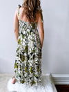 Greenery Garden Maxi Dress