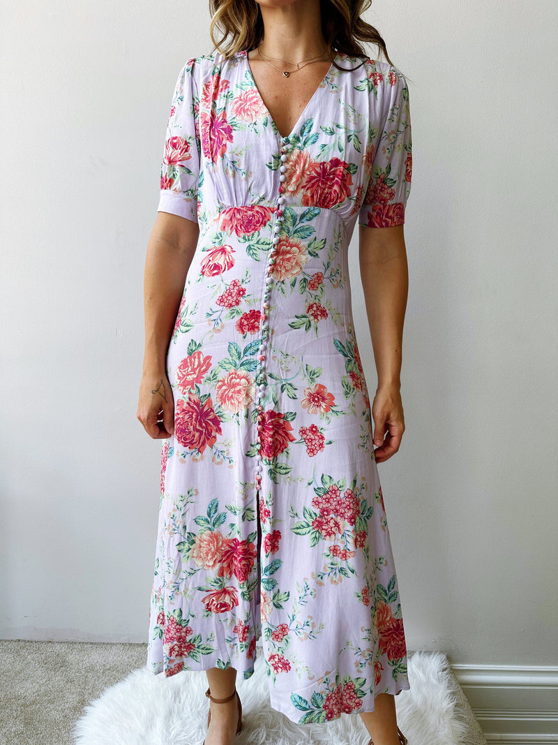 Lavender Dream Midi Dress