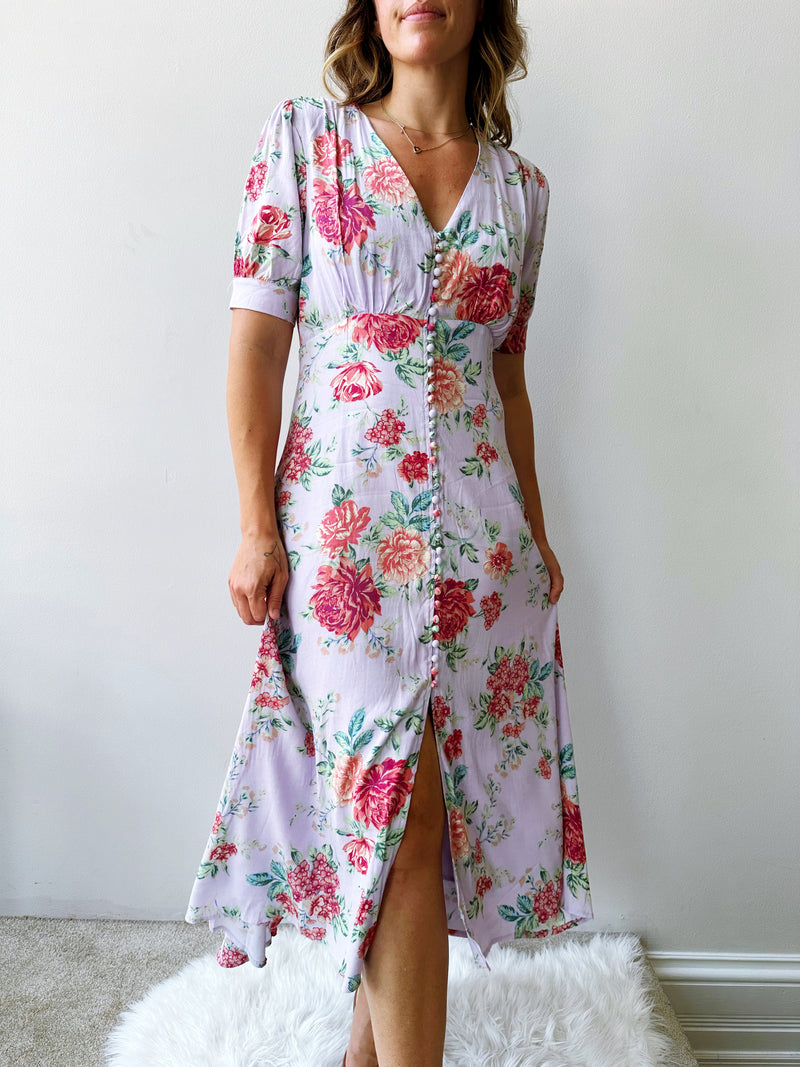 Lavender Dream Midi Dress