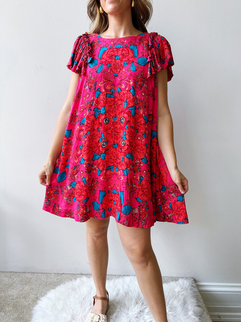 Yara Printed Mini Dress