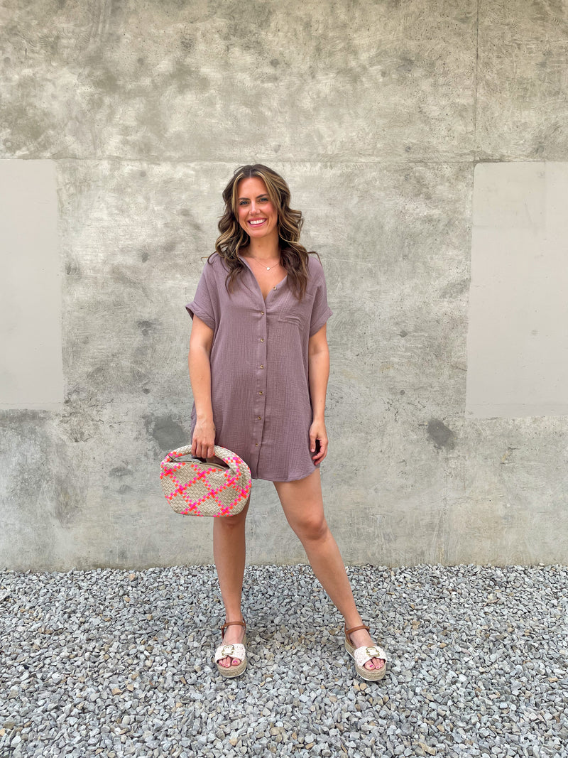Ash Short Shirtdress