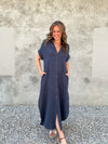 Ash Long Shirtdress