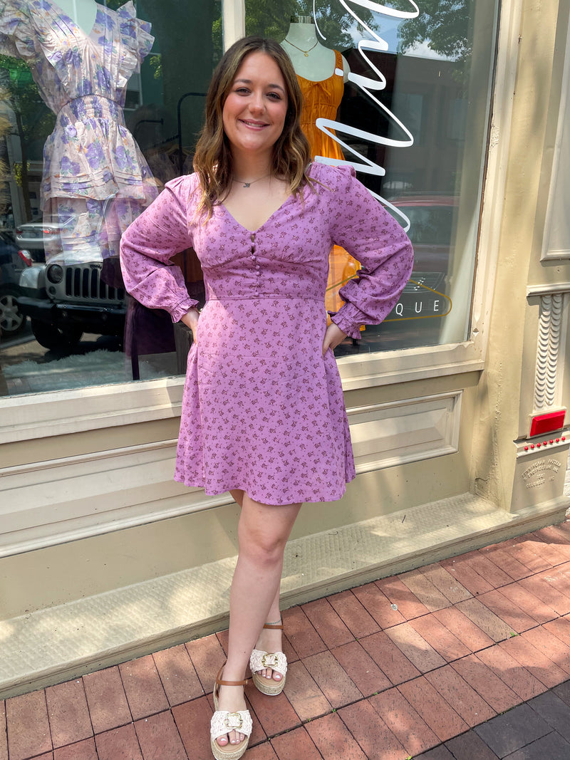 Orchid Mini Dress