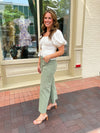 Utility Straight Leg Jean in Bay Leaf