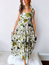 Greenery Garden Maxi Dress