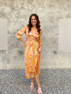 Marble Magic Midi Dress