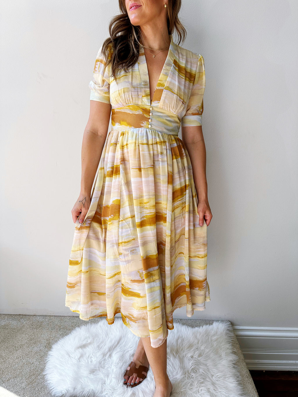 Sunset Midi Dress