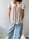 Sunrise To Sunset Blouse in Champagne