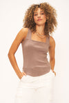 Audrina Sweater Rib Tank