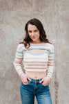 Striped Bolero Sweater