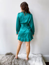 Table For One Wrap Dress