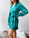 Table For One Wrap Dress