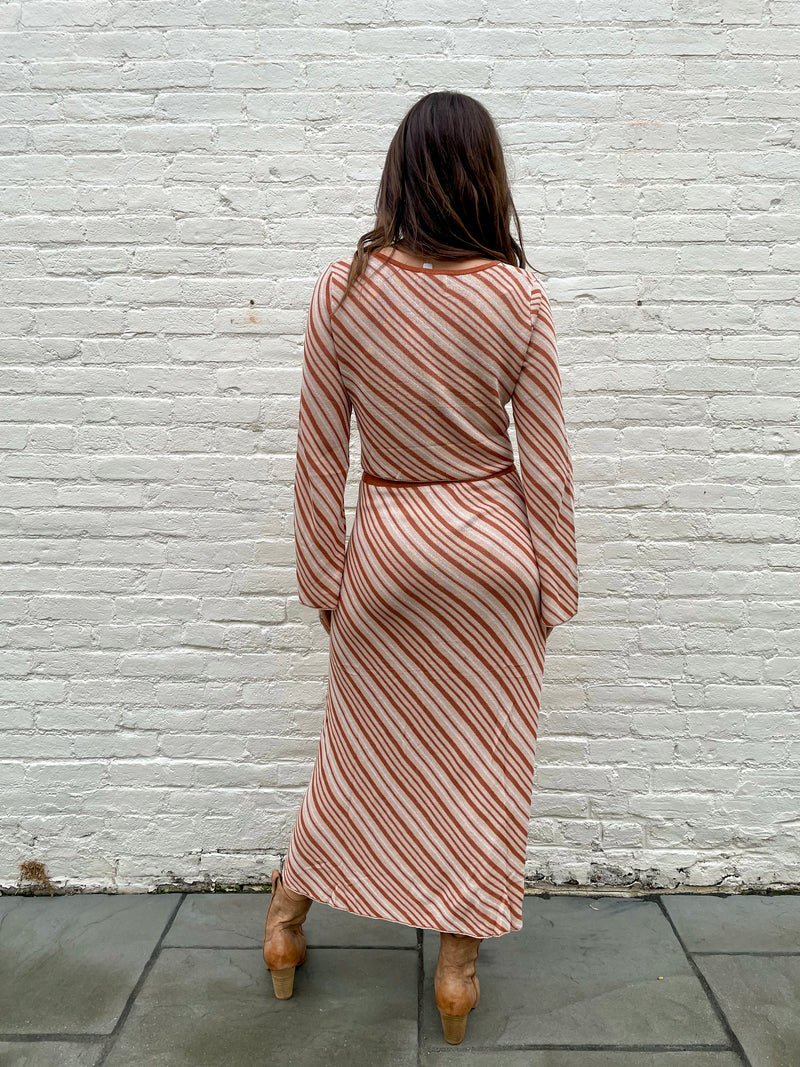 Cinnamon Swirl Sweater Skirt