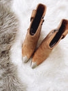 Dakota Silver Toe Boot