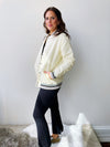 Oversized Letterman Style Jacket